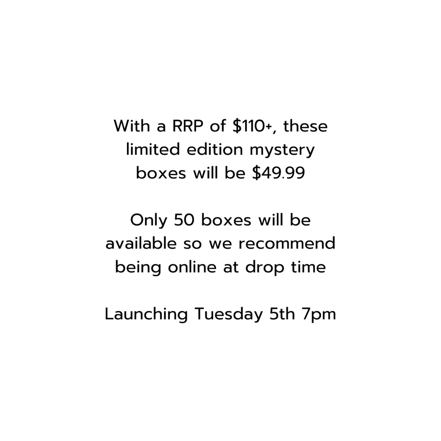 LIMITED EDITION: MYSTERY BOXES