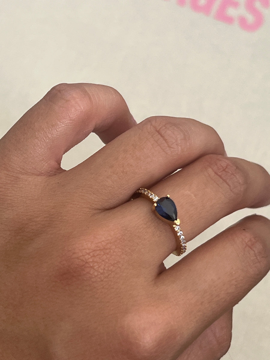 Blue Gem Ring