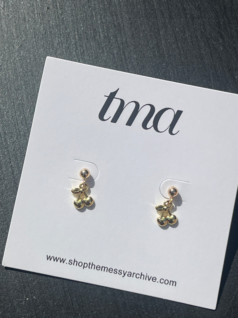 Mini Cherry Studs