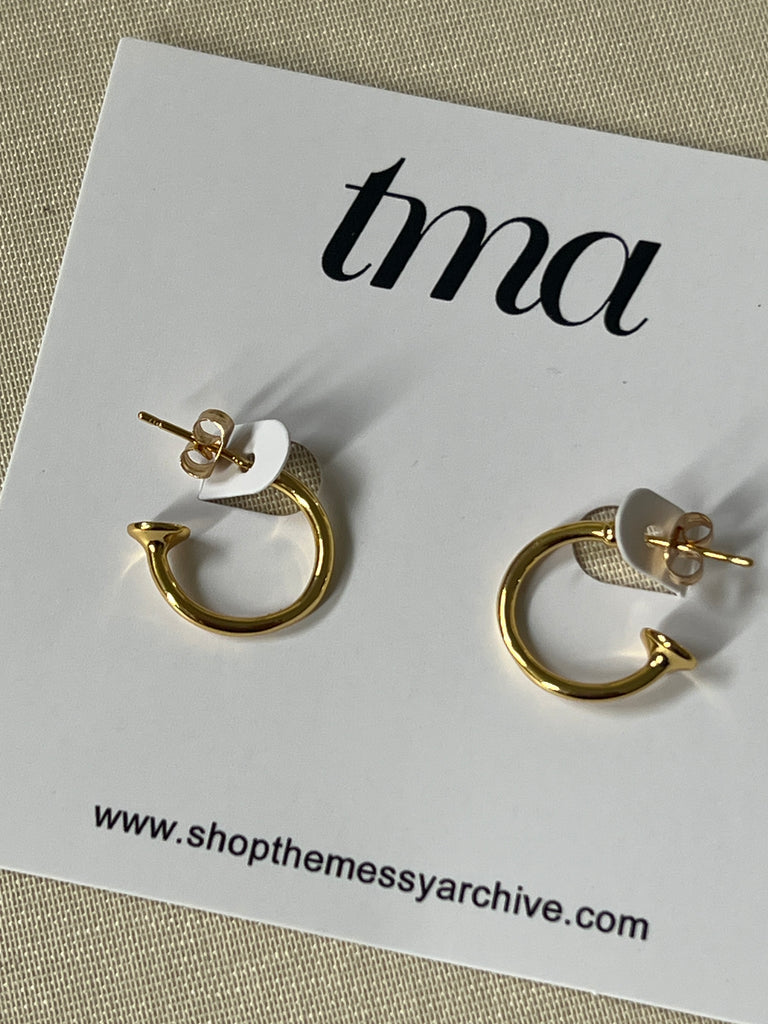 Chunky Gold Hoops