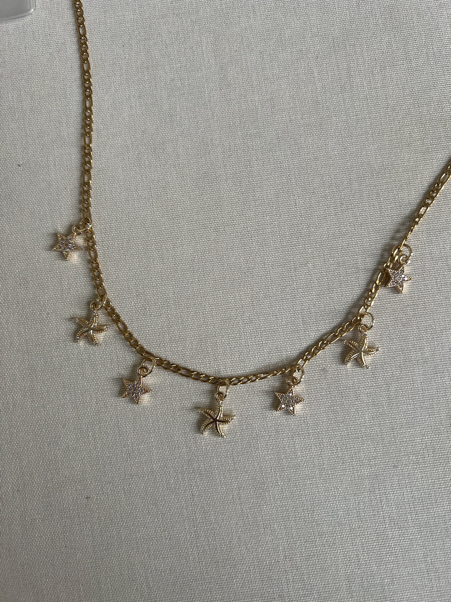 Starfish Charm Necklace