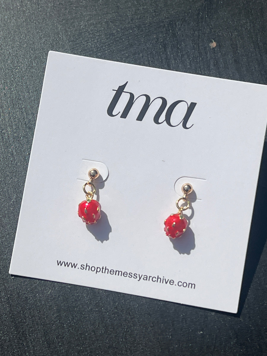 Strawberry Studs