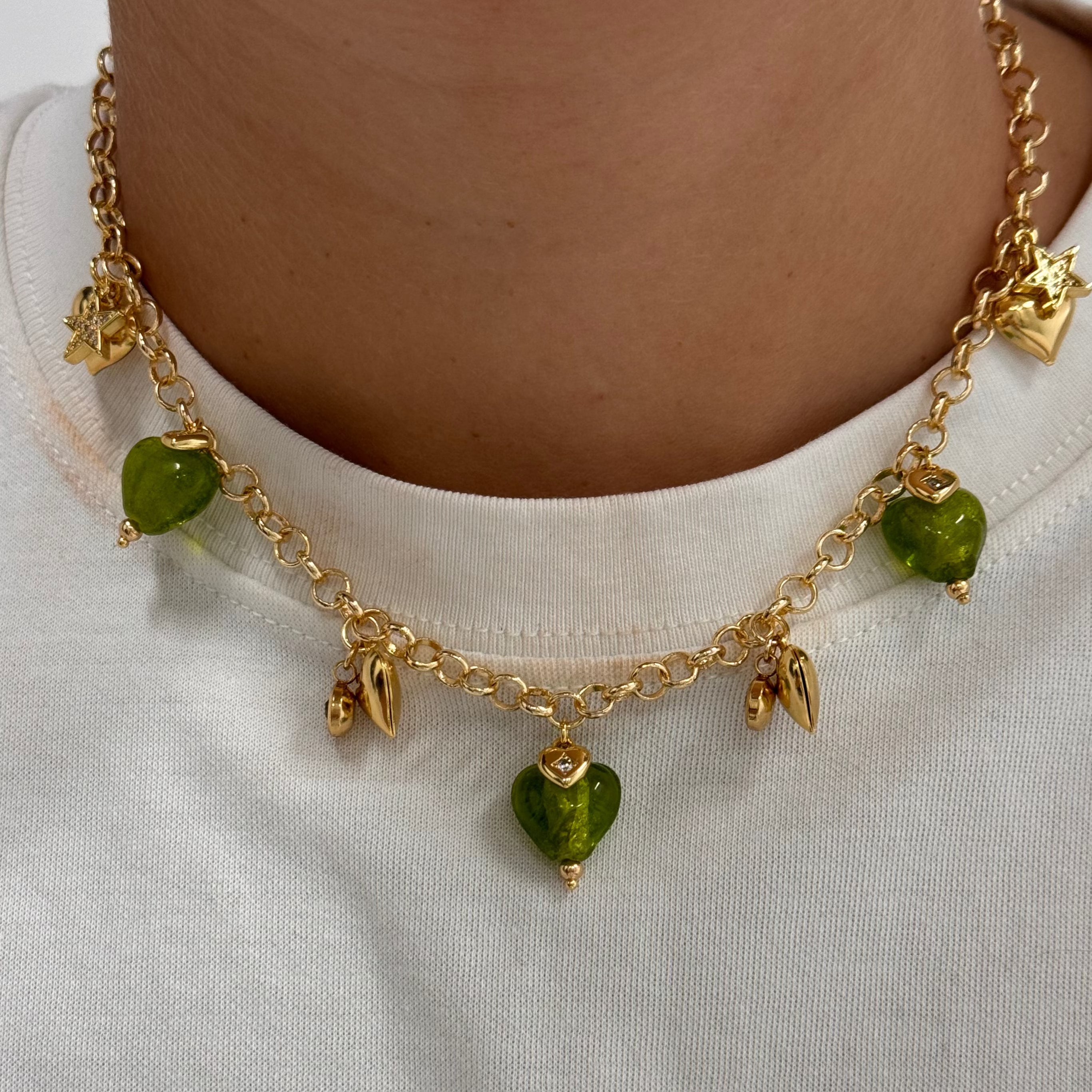 Daffodil Charm Necklace