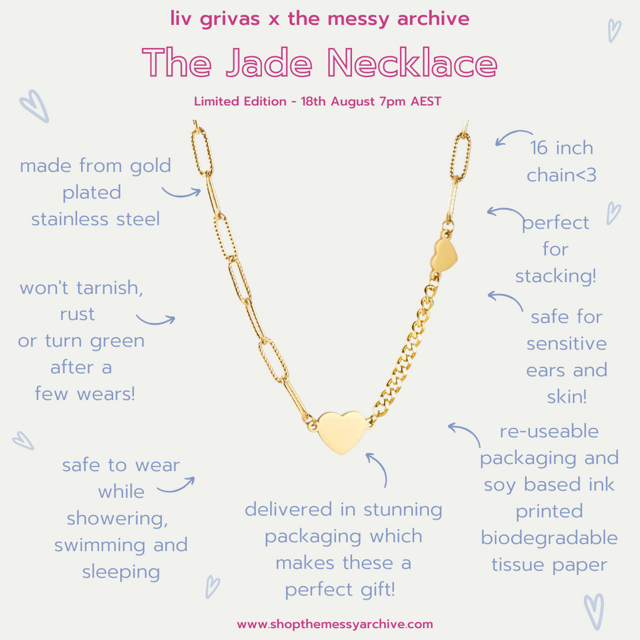 Liv Grivas Collection: The Jade Necklace