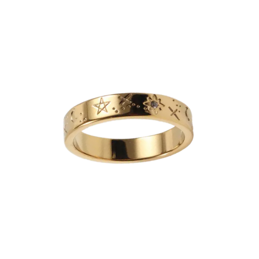 Starshine Gold Ring