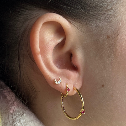 Rosie Hoop Earrings