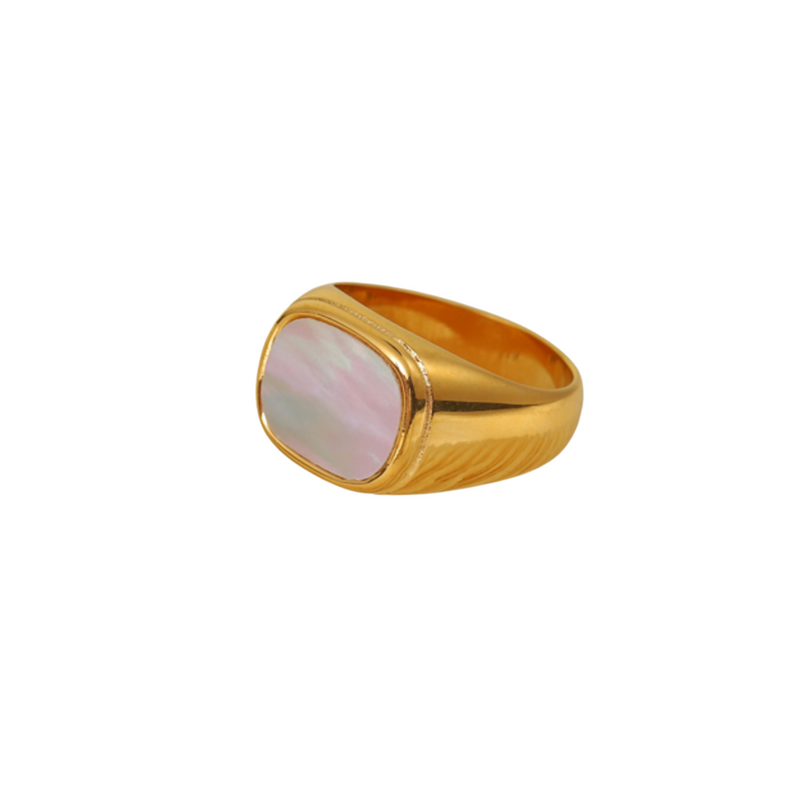 Pearl Signet Ring